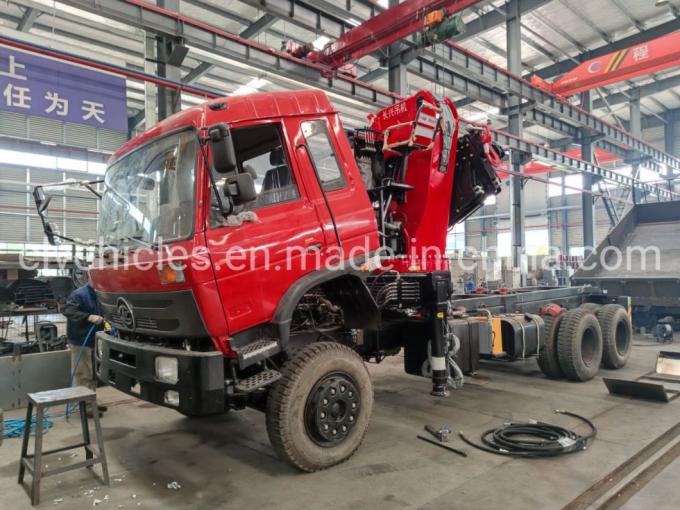 Dongfeng 6X4 20t 13.9m Folding Arm Crane Truck for Nigeria