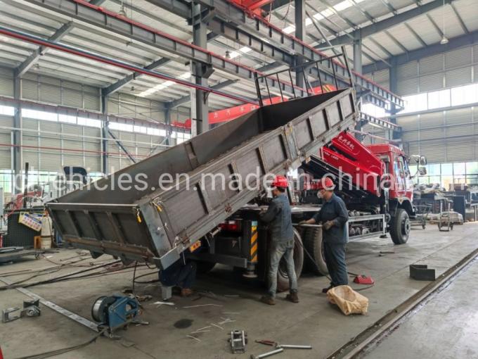 Dongfeng 6X4 20t 13.9m Folding Arm Crane Truck for Nigeria