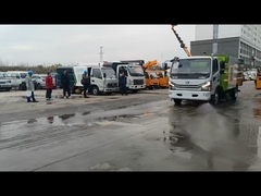 190 лошадиных сил ELF ISUZU Дорожная машина для уборки мусора 2300L 5000L