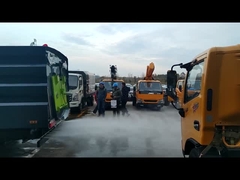 N серия 130hp 7cbm ISUZU Дорожная машина для уборки грузовиков Дорожная машина для стирки грузовиков 70000L