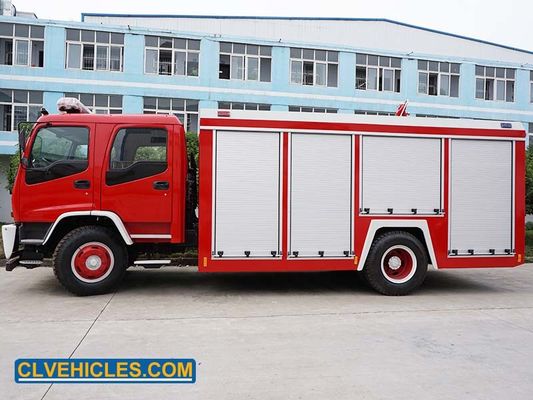 F Series ISUZU Fire Fighting Truck 205hp Emergency Response Truck