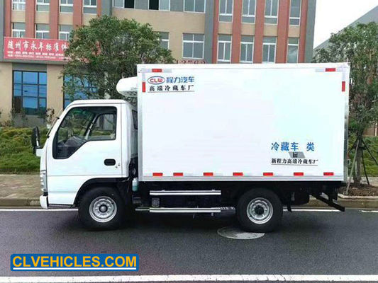 98hp 3500mm ISUZU Reefer Truck Cold Storage Small Refrigerated Truck
