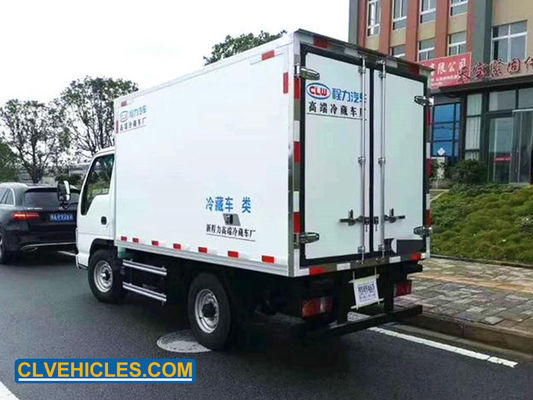 98hp 3500mm ISUZU Reefer Truck Cold Storage Small Refrigerated Truck