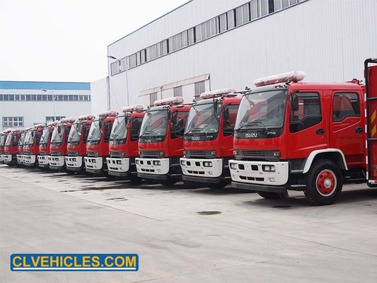 F Series ISUZU Fire Fighting Truck 205hp Emergency Response Truck