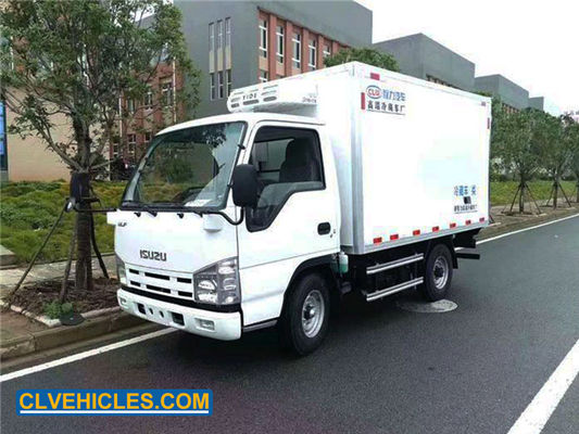 98hp 3500mm ISUZU Reefer Truck Cold Storage Small Refrigerated Truck