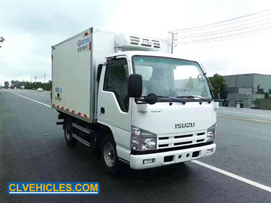 98hp 3500mm ISUZU Reefer Truck Cold Storage Small Refrigerated Truck