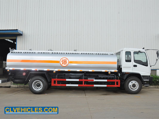 20 CBM ISUZU Fuel Tanker Truck Stainless Steel Petroleum Tanker Truck