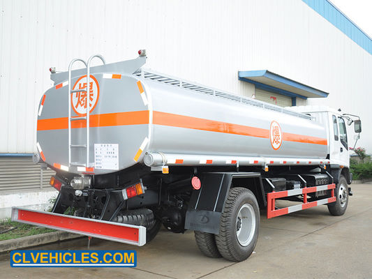 20 CBM ISUZU Fuel Tanker Truck Stainless Steel Petroleum Tanker Truck